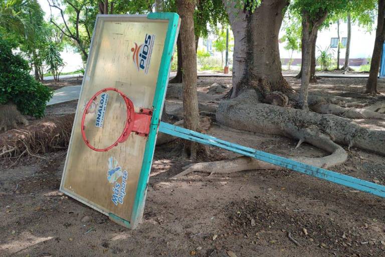 Atenderá Imdem rehabilitación de cancha de baloncesto del Sábalo Country