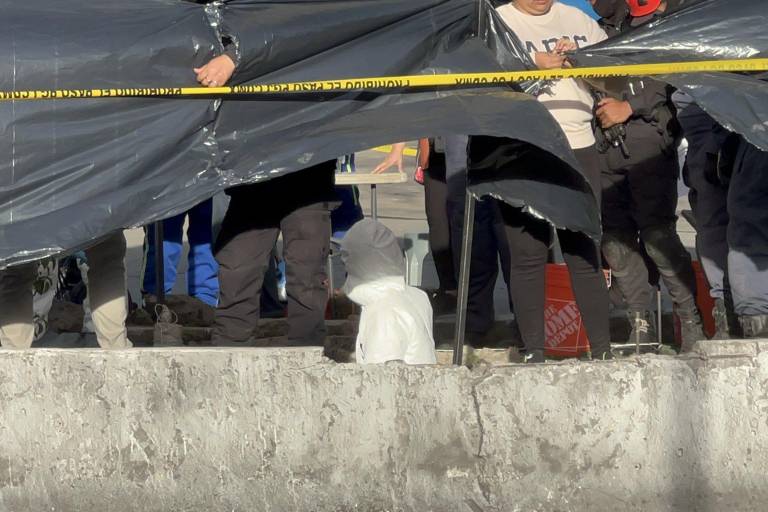 Localizan restos de dos personas en excampamento migrante en Gustavo A. Madero en CDMX