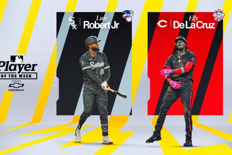 Luis Robert y Elly de la Cruz son los Jugadores de la Semana a punta de batazos