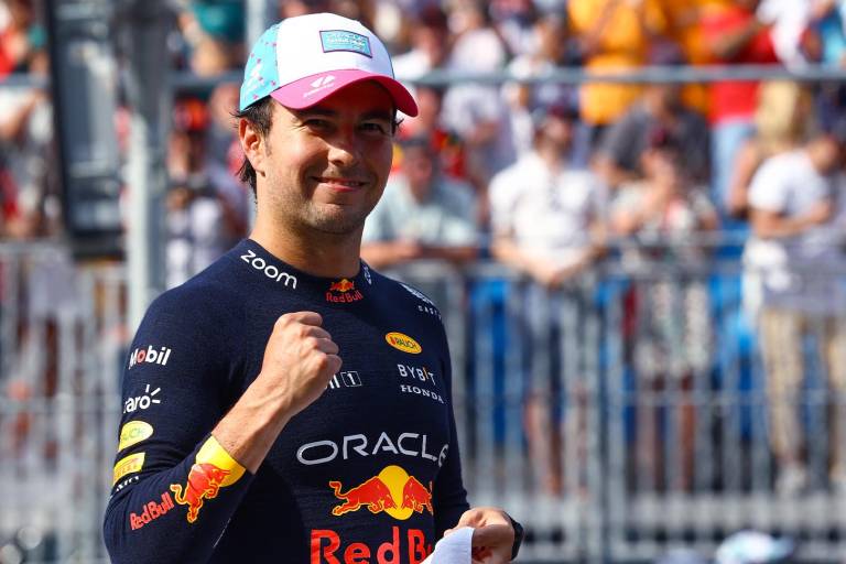 Checo se siente aliviado de lograr la pole de Miami