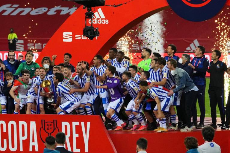 Después de 34 años, la Real Sociedad obtiene su tercer título de la Copa del Rey