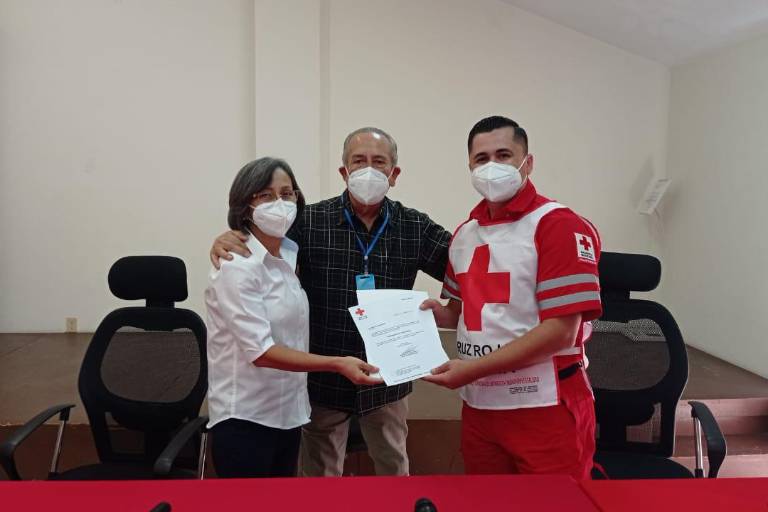 Abimelec Gómez Sánchez asume Coordinación de Socorros de la Cruz Roja en Mazatlán