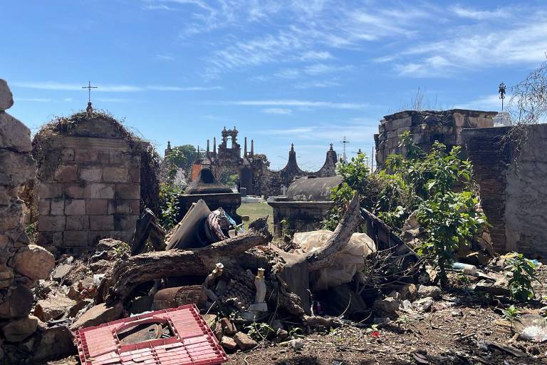 Vecina del Panteón Español en Rosario llama a autoridades a reparar barda