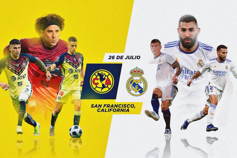 América vs. Real Madrid y Chivas vs. Juventus en Estados Unidos