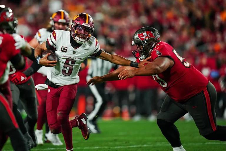 Washington Commanders gana de visita en Tampa Bay