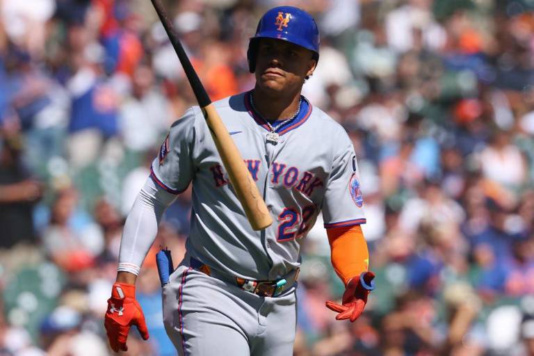 Juan Soto da grand slam e iguala tope personal con seis impulsadas en triunfo de Mets