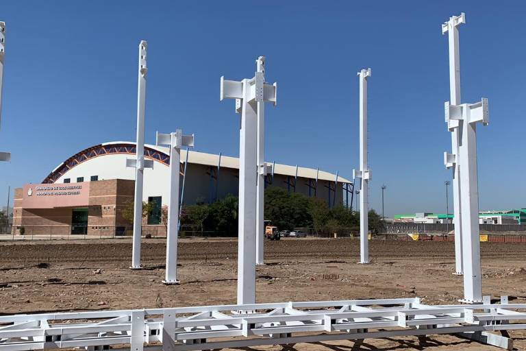 Sigue construcción de Centro de Fuerza y el Centro de Halterofilia de Sinaloa