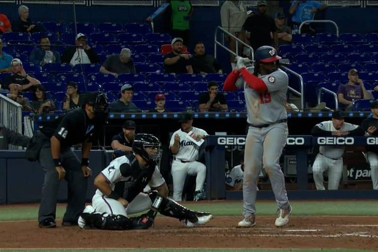 Nacionales aplastaron a Marlins detrás de dos jonrones y seis remolcadas de Josh Bell