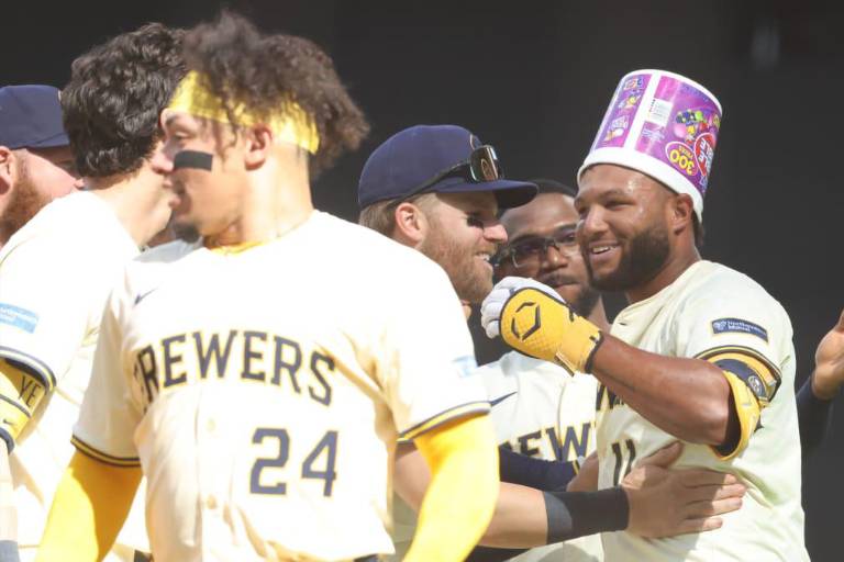 ¡Chourio saca las escobas! Cerveceros dejan tendidos a Dodgers y sellan la barrida