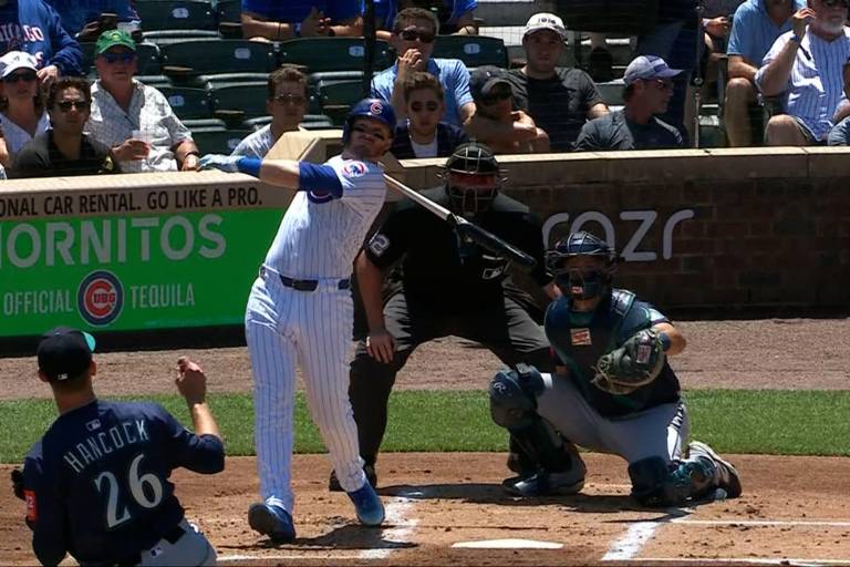 Cachorros exhibe su poder con 5 jonrones en el triunfo contra Marineros