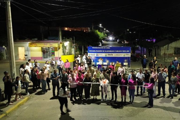 Las nuevas luminarias quedaron distribuidas en avenidas principales.