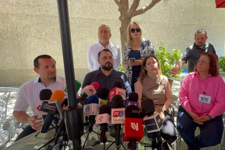 Integrantes de la Intercamaral de Culiacán reiteran la petición de reunirse con la Gobernadora interina de Sinaloa, Yeraldine Bonilla Valverde.
