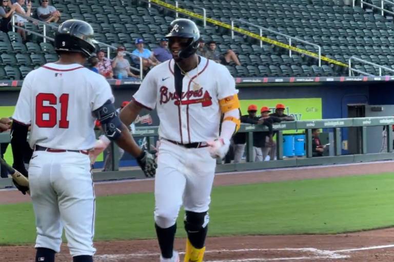 Acuña supera un obstáculo importante en su rehabilitación y podría ser activado pronto