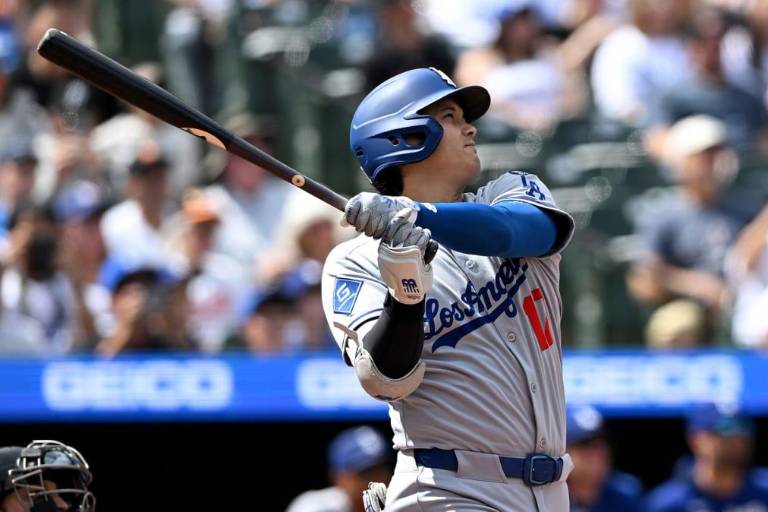 Ohtani pega jonrones 47 y 48 de la campaña para frenar la mala racha de Dodgers