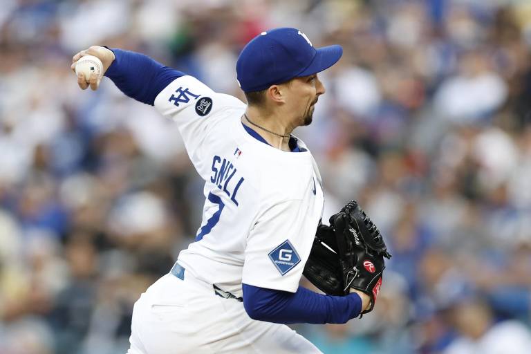 Dodgers enviaron a Blake Snell a la lista de lesionados