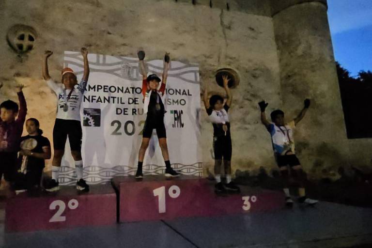 Se coronan mazatlecos en Campeonato Nacional de Ruta Infantil