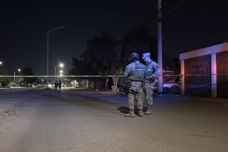 Dos hombres son heridos de bala en el sector Chulavista, en Culiacán