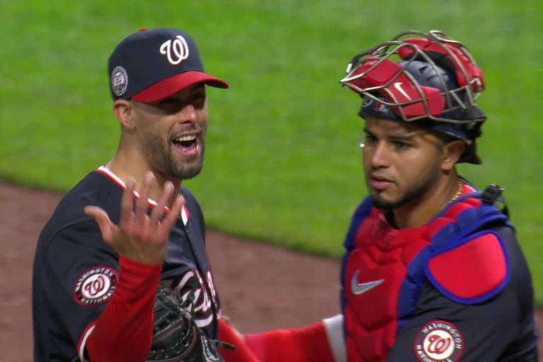 López y Martínez suspendidos a raíz del incidente entre Nacionales y Piratas