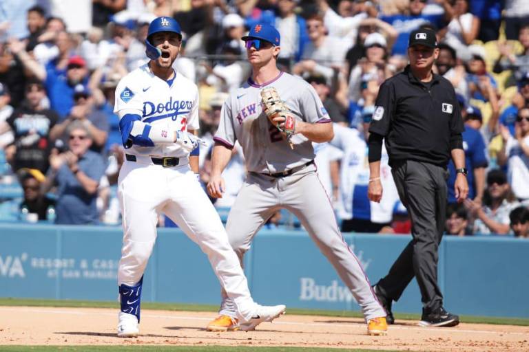 Dodgers le arrebatan el cierre de la serie a Mets tras reacción en una loca octava entrada