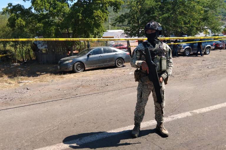 Reportan cuatro muertos, una osamenta y enfrentamiento en Elota, en hechos violentos de Sinaloa este lunes