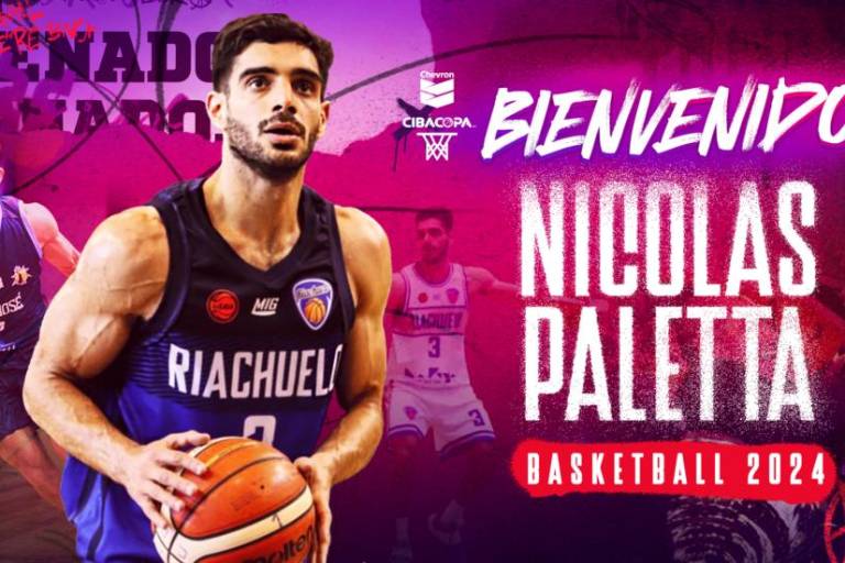 Nicolás Paletta será el armador de Venados Basketball en el Cibacopa