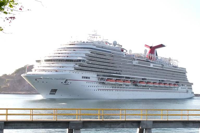 El Carnival Panorama está de vuelta en Mazatlán este miércoles