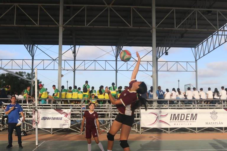 Listas las finales del voleibol en la Olimpiada Estudiantil
