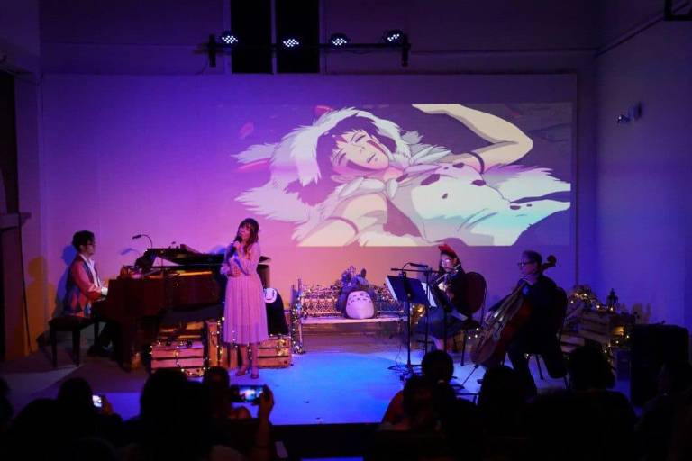 La arman en grande con el concierto a la Ghibli