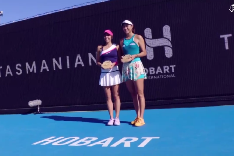 Mazatleca Giuliana Olmos se corona en el Hobart International
