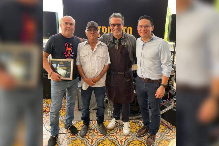 El maestro taquero Héctor Beltrán recibe homenaje de Cayenna