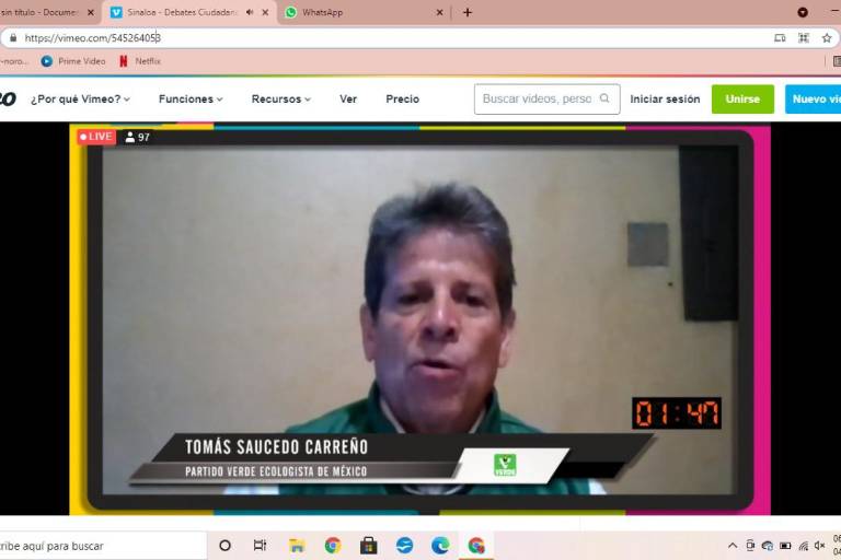 Tomas Saucedo, candidato del Verde por la Gubernatura de Sinaloa, a favor de la despenalización del aborto