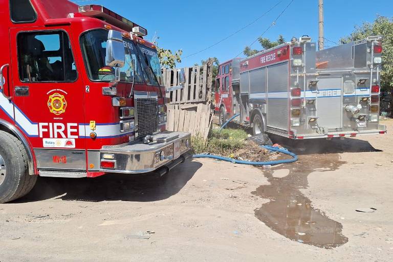 Brinda Bomberos Voluntarios de Mazatlán siete atenciones a incendios durante el fin de semana