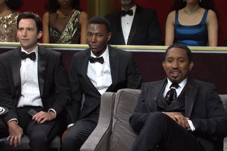 ‘Saturday Night Live’ recrea la bofetada de Will Smith a Chris Rock en los premios Oscar