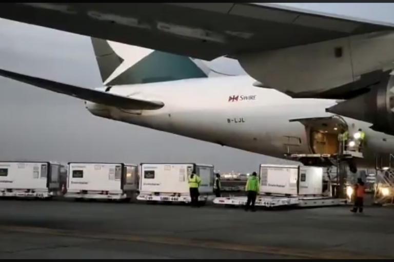 Un millón de vacunas de Sinovac llegan a México