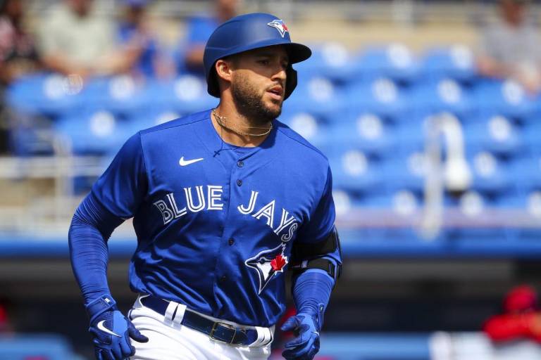 George Springer sufre ligera molestia abdominal