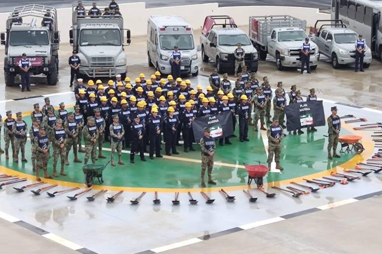 Implementan Plan Marina de apoyo a BCS, Sinaloa y Sonora, ante los efectos de ‘Norma’