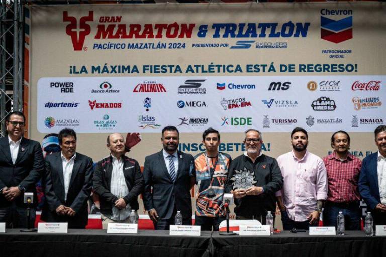 Gran Maratón y Triatlón Mazatlán son presentados en la CDMX
