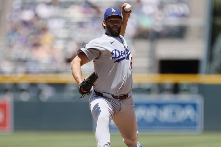 Kershaw poncha a 5 en triunfo vs. Rockies y queda al borde de los 3 mil ponches
