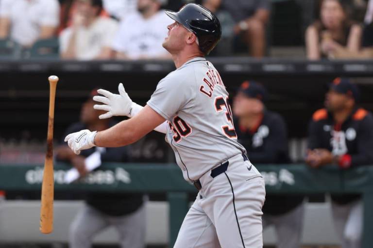 Carpenter lidera paliza de Tigres en Chicago con tres jonrones