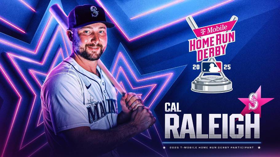 Cal Raleigh confirma participación en el Derby de HR, y su padre le lanzará