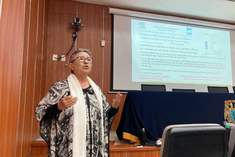 Es Mazatlán un referente nacional para el estudio de mareas rojas: Investigadora