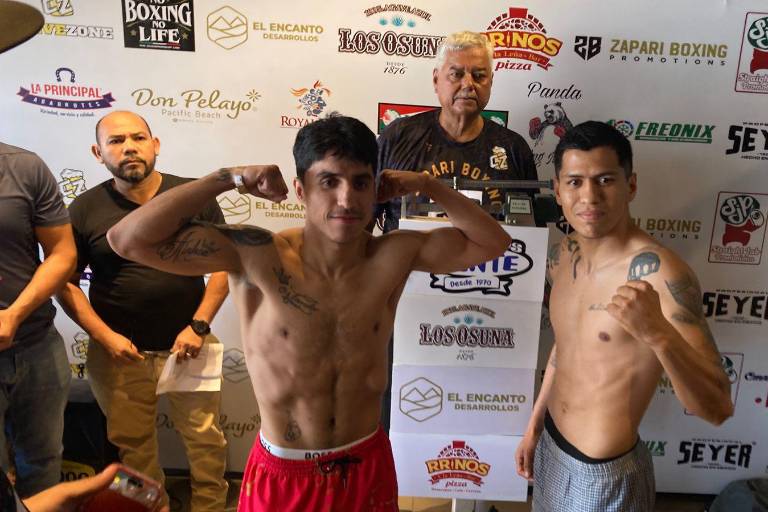 Pugilistas de ‘Guerra en el Ring’ baten la báscula en Mazatlán