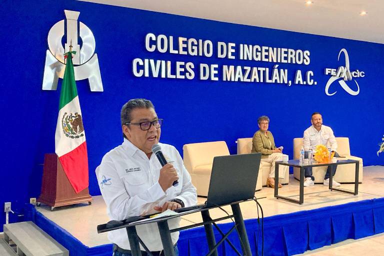 Alista Colegio de Ingenieros Civiles de Mazatlán festejos con 17 actividades en julio