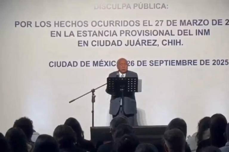 Por orden judicial y 2 años después, Garduño pide disculpas por incendio en estación migratoria en Ciudad Juárez