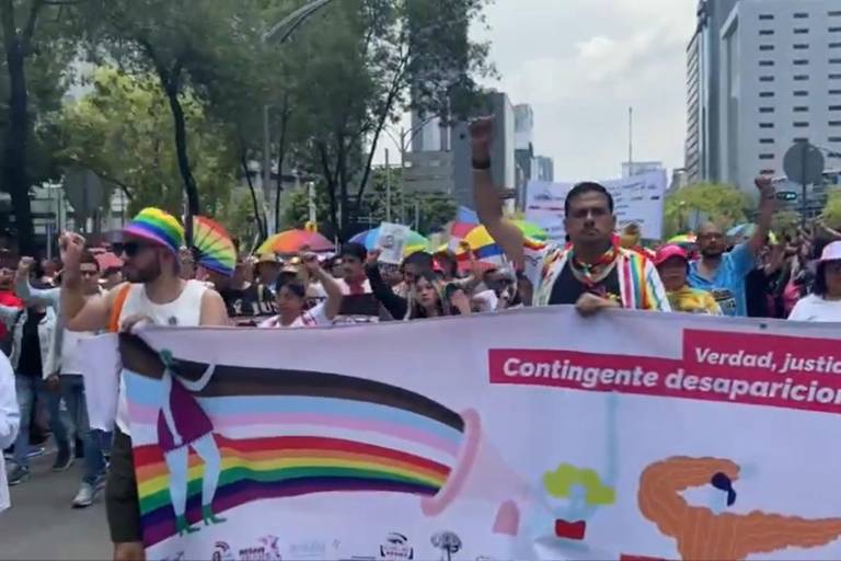 La protesta por desapariciones LGBT y crímenes de odio persistió entre la fiesta y el color de la Marcha del Orgullo 2025