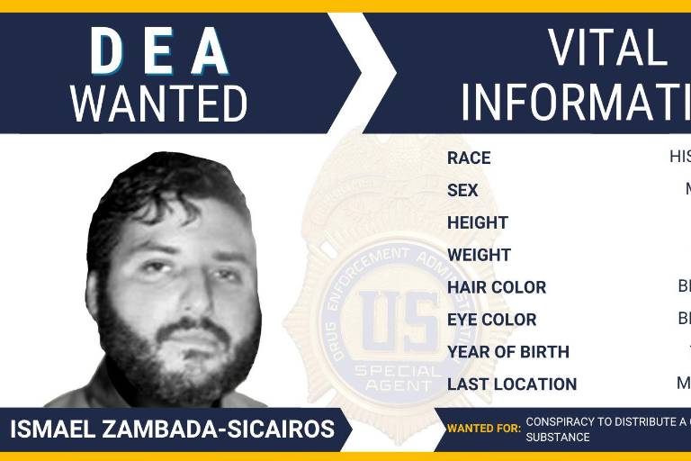 La DEA lanza ficha de búsqueda para detener al ‘Mayito Flaco’