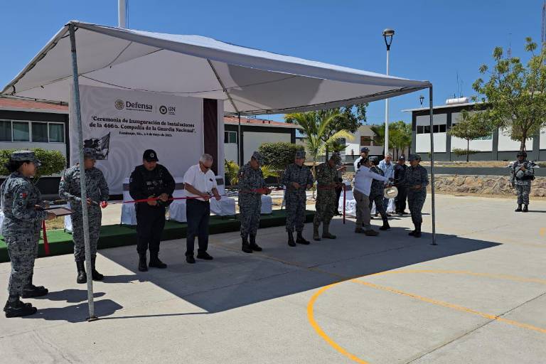 Inauguran base de la Guardia Nacional en Escuinapa; alojará a 120 elementos