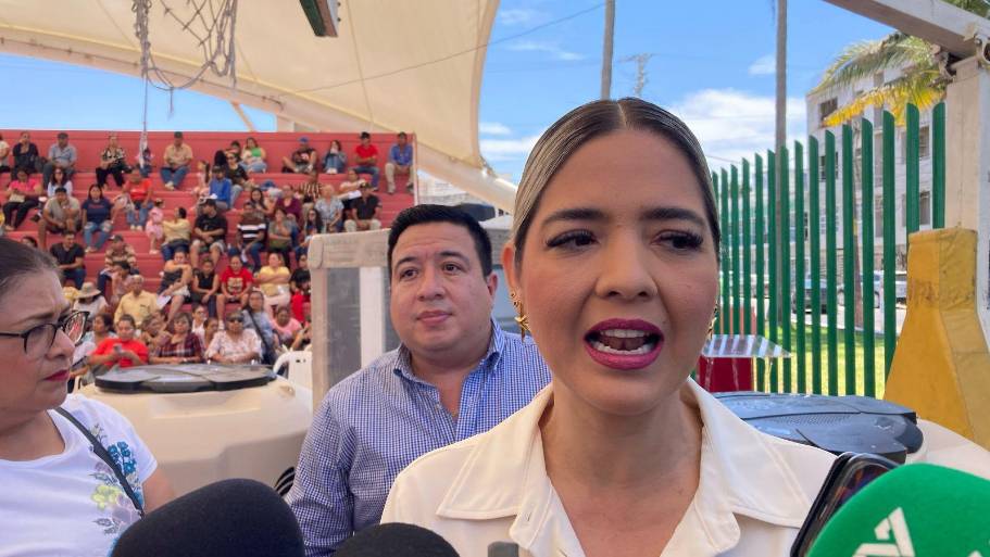 Fue de 6 mil pesos el costo de cada palmera repuesta en Paseo Claussen, señaló Estrella Palacios