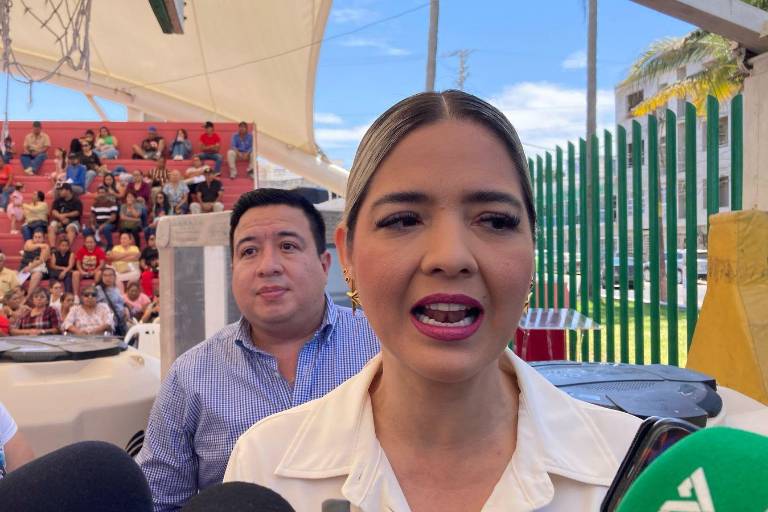 Ante protestas de sindicalizados, se abasteció medicamento para 6 meses en el ‘Hospitalito’: Alcaldesa de Mazatlán