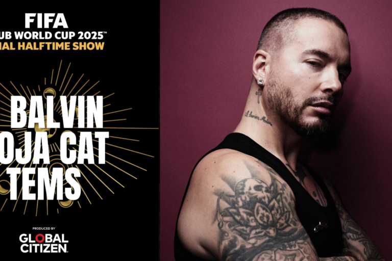J Balvin encabezará el show de medio tiempo de la final de la Copa Mundial de Clubes de la FIFA